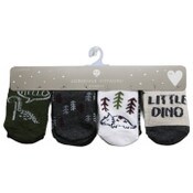 Wholesale - 8pk INFANT BOYS LOW CUT SOCKS SIZE 0-12 C/P 72, UPC: 194587685757